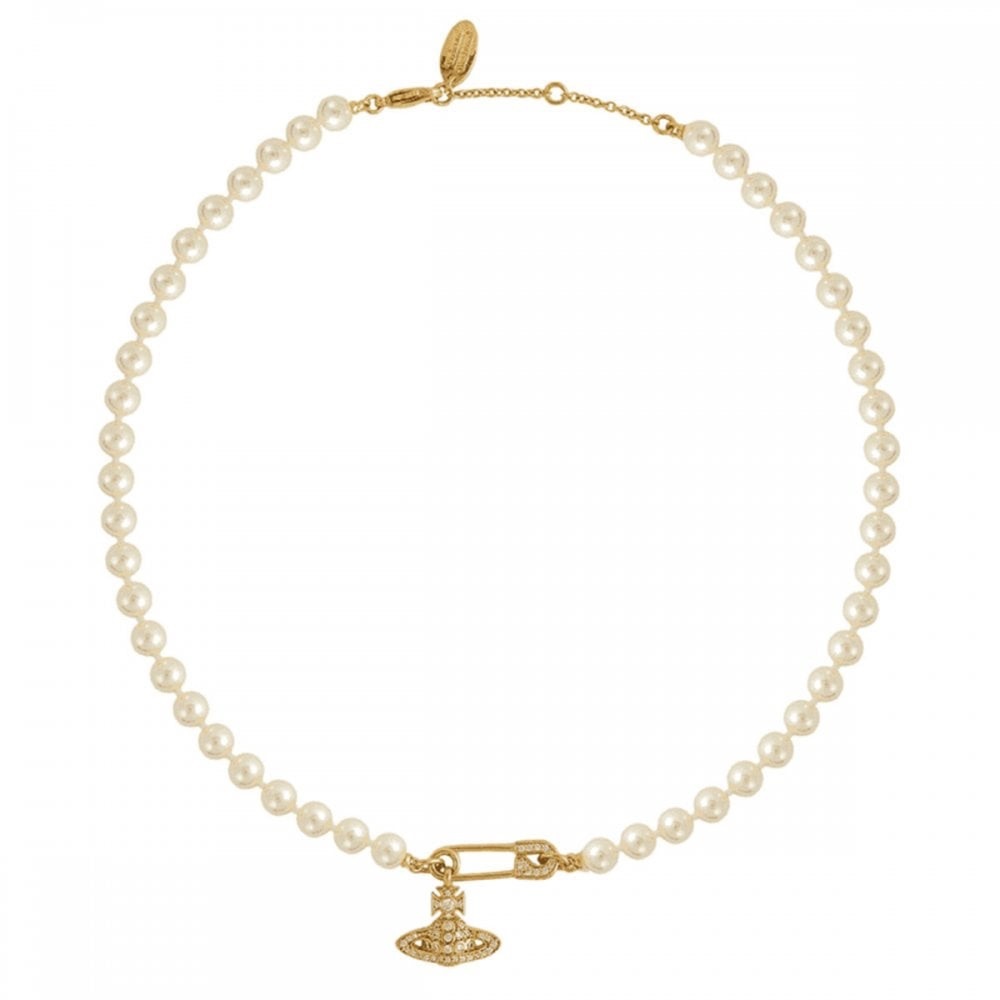VIVIENNE WESTWOOD
Faux-Pearl Lucrece Pendant Necklace - Picture 6 of 11
